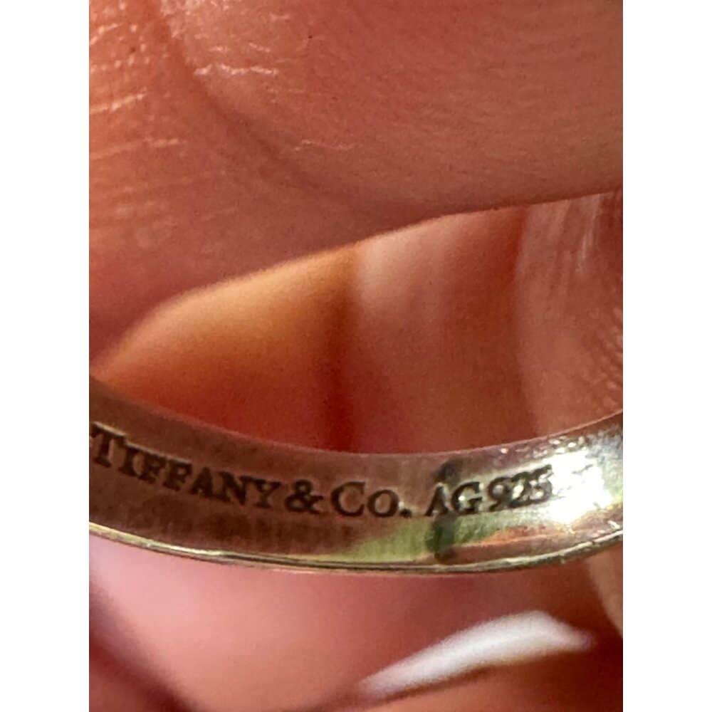 Please Return to Tiffany New York Heart Signet Ring in Sterling Silver - Picture 5 of 6